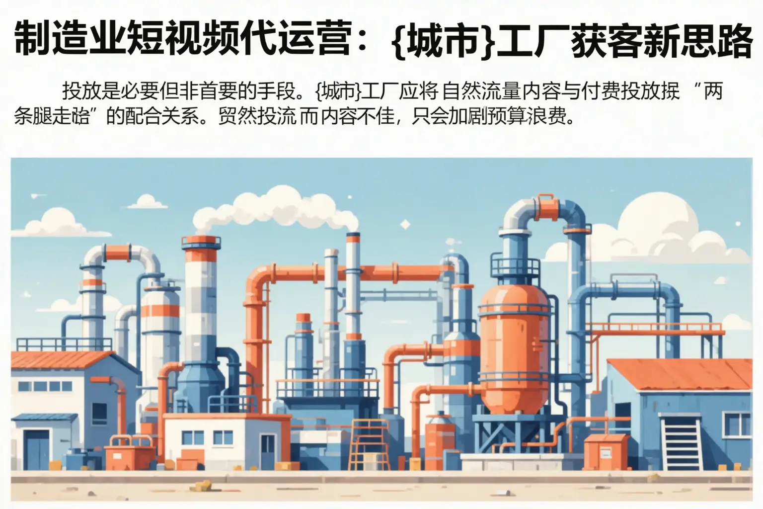 制造业短视频代运营：隆安工厂获客新思路